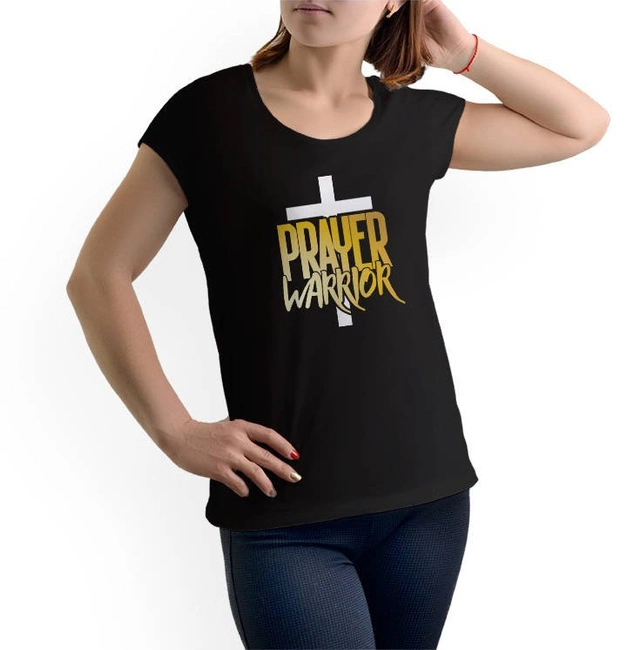 Koszulka damska PRAYER WARRIOR t-shirt WIARA