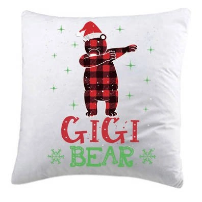 Poduszka świąteczna ze zwierzętami wzór 74