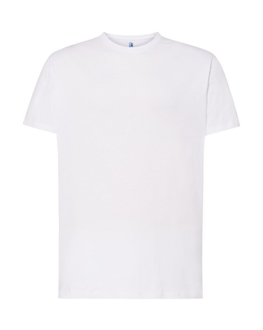 Biała koszulka męska, t-shirt, JHK Regular Premium