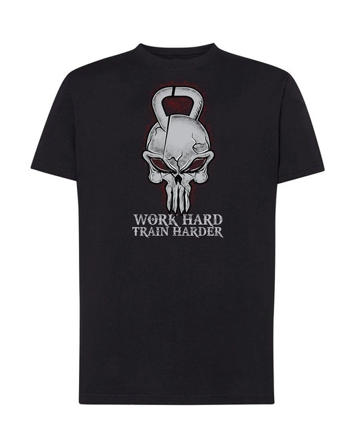 T-shirt męski na siłownię PUNISHER