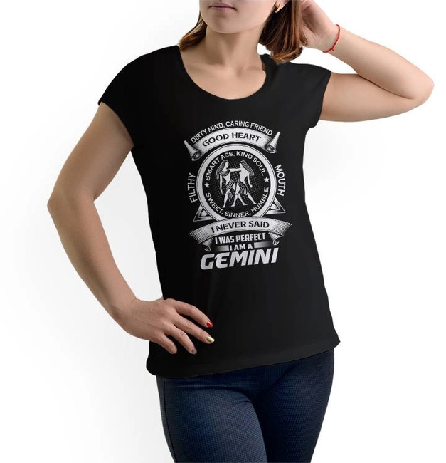 T-shirt damski ZNAKI ZODIAKU - GEMINI