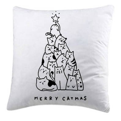Poduszka świąteczna ze zwierzętami wzór 67