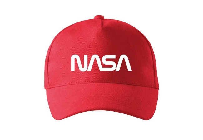 Czapka z daszkiem BEJSBOLÓWKA 5P - NASA czerwona