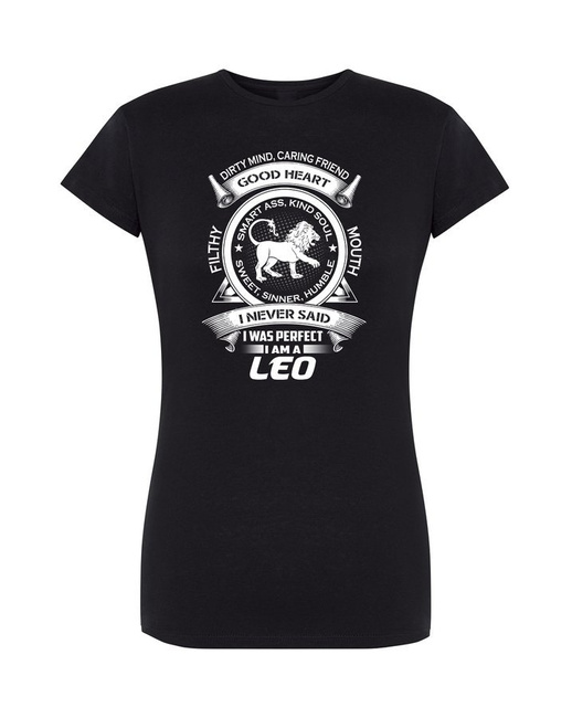 T-shirt damski ZNAKI ZODIAKU - LEO