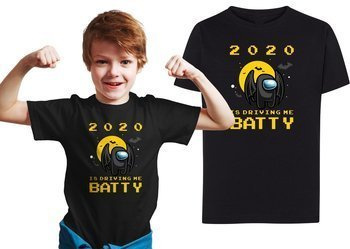 Koszulka dziecięca AMONG US 2020 Is driving me batty