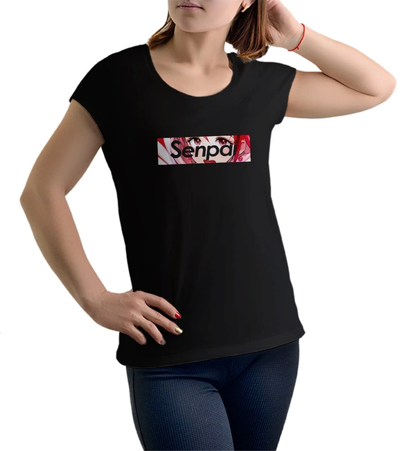 Koszulka damska biała ANIME manga SENPAI t-shirt