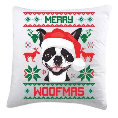 Poduszka świąteczna ze zwierzętami wzór 11