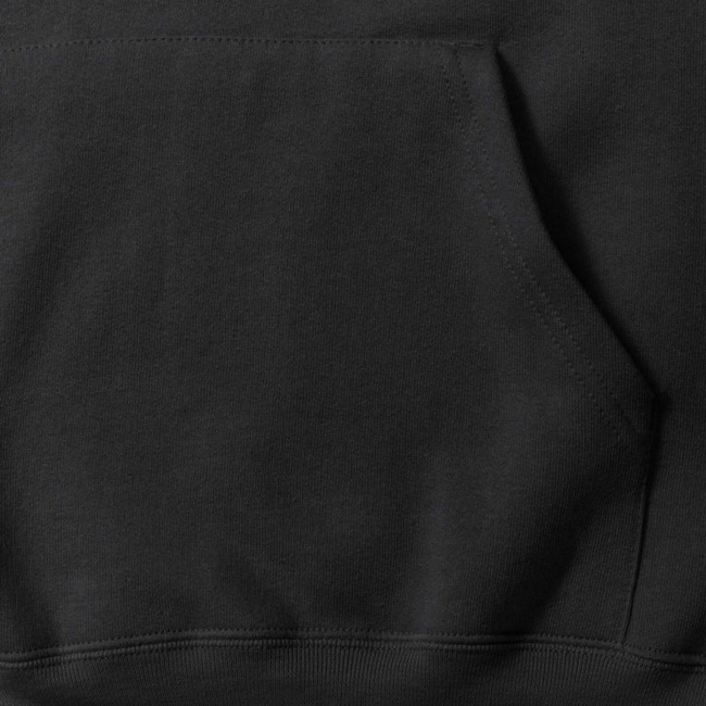 Bluza męska kangurka z kapturem czarna RUSSELL