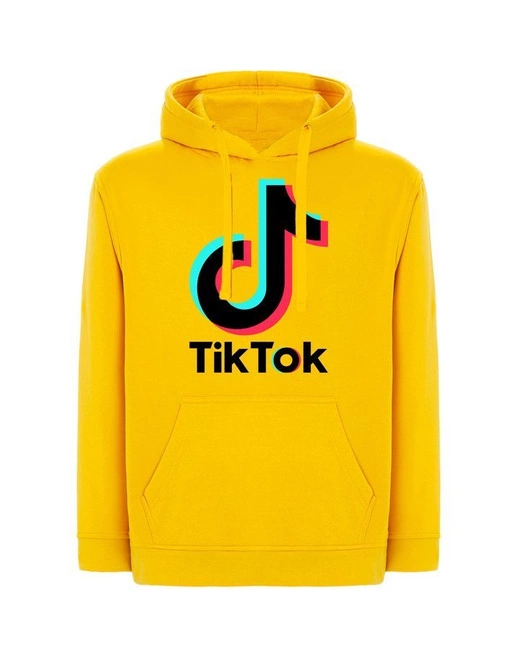 Bluza dresowa z nadrukiem TikTok męska