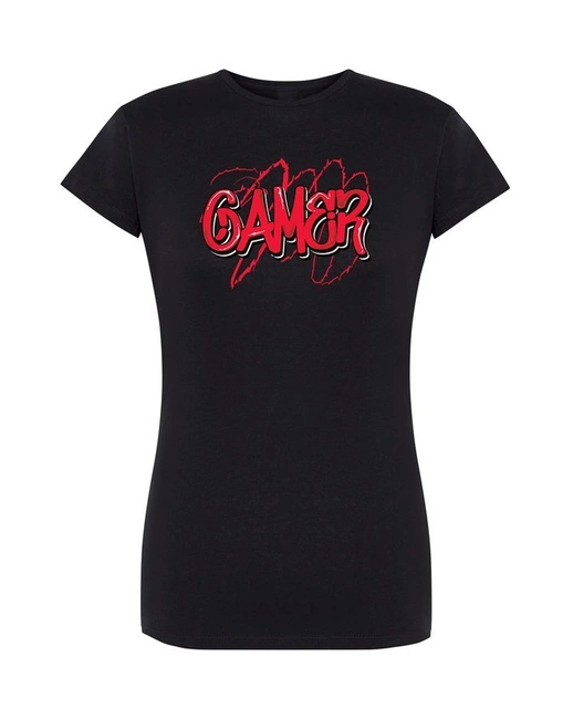 Koszulka GAMER t-shirt damski DLA GRACZA 