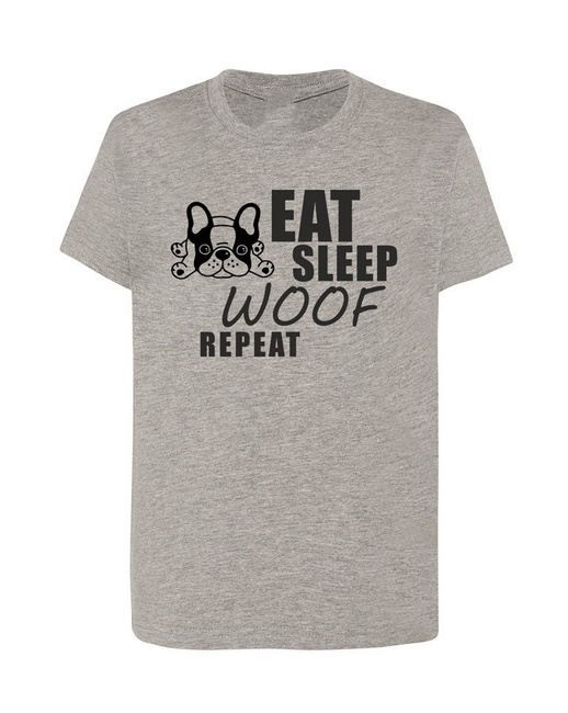 Koszulka dziecięca EAT SLEEP WOOF