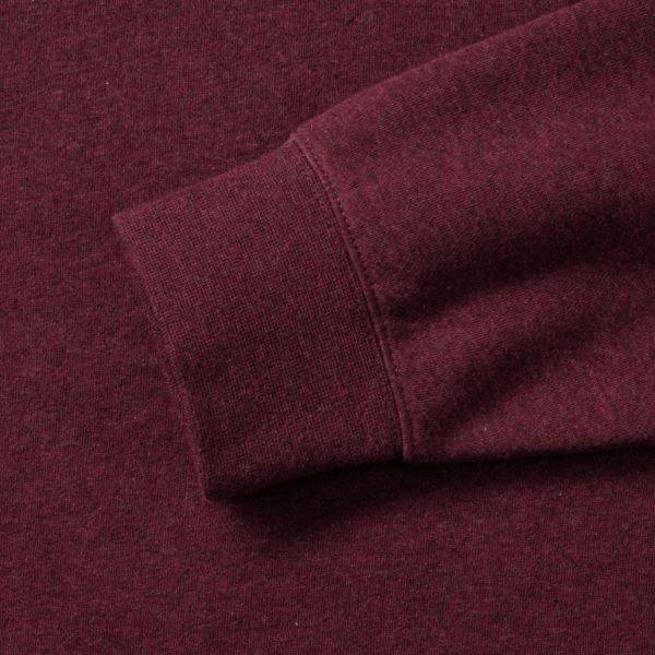 Bluza męska Authentic Melange burgundowy melanż Russell
