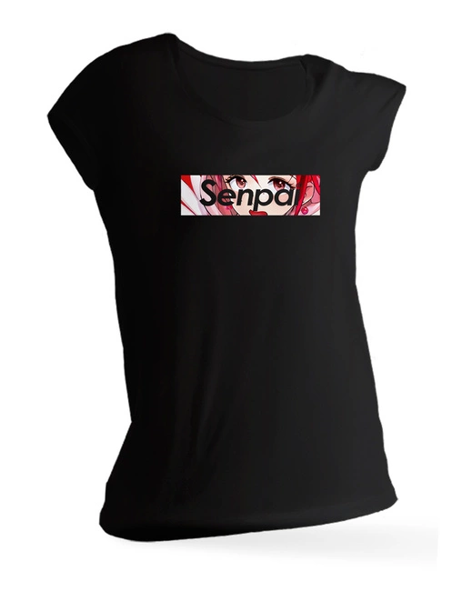 Koszulka damska biała ANIME manga SENPAI t-shirt