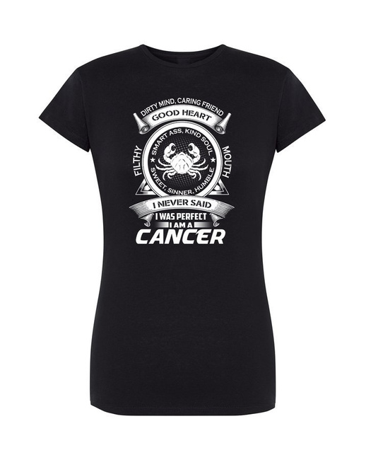 T-shirt damski ZNAKI ZODIAKU - CANCER 