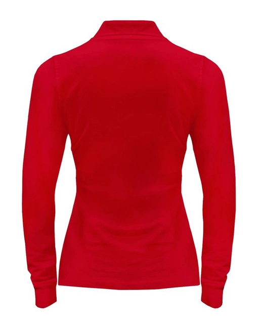 Polo damskie Z DŁUGIM RĘKAWEM Regular JHK