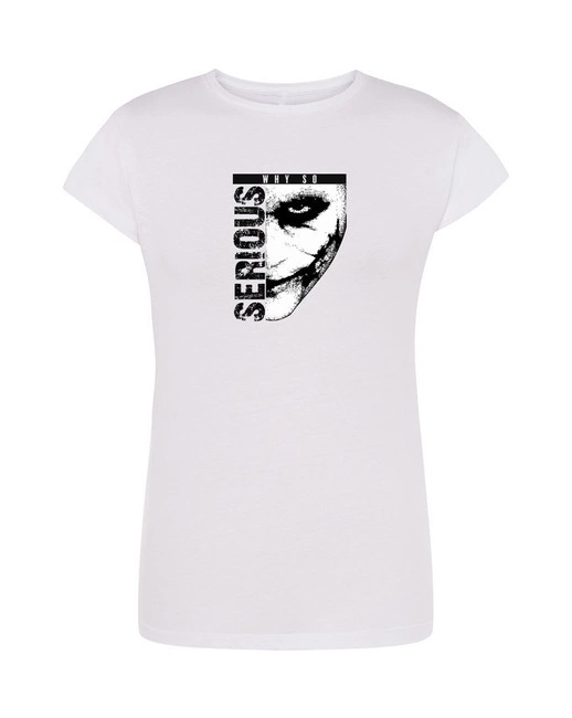 Koszulka damska JOKER t-shirt WHY SO SERIOUS?