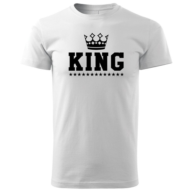 Koszulka walentynkowa dla niego - KING 