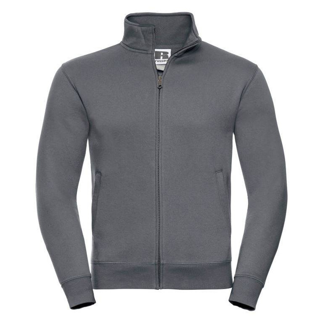 Bluza męska rozpinana bez kaptura Authentic szara Russell