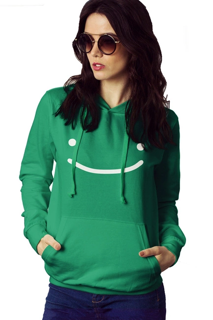 Bluza damska DREAM kangurka Z KAPTUREM minecraft