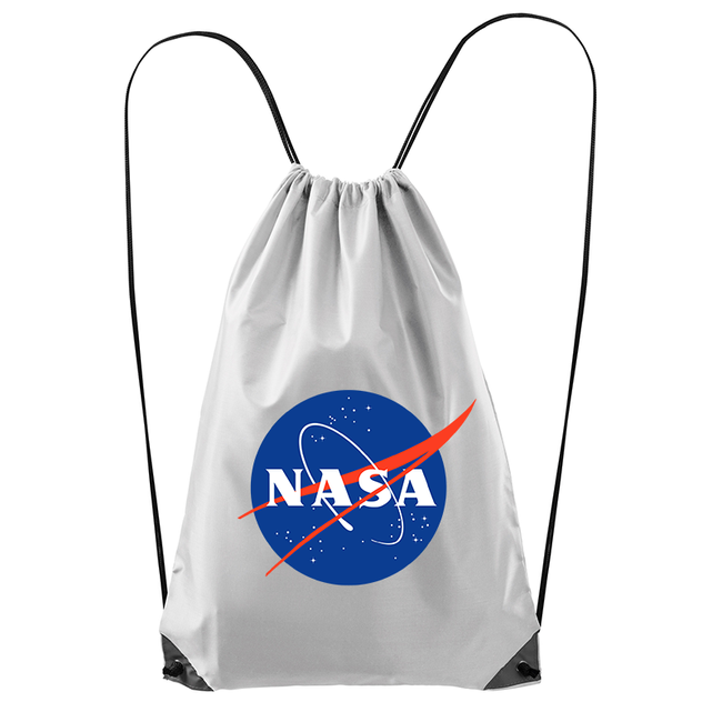 Worek z logiem NASA w kolorze białym