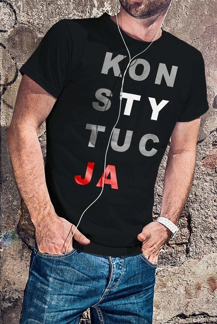 Koszulka męska KONSTYTUCJA