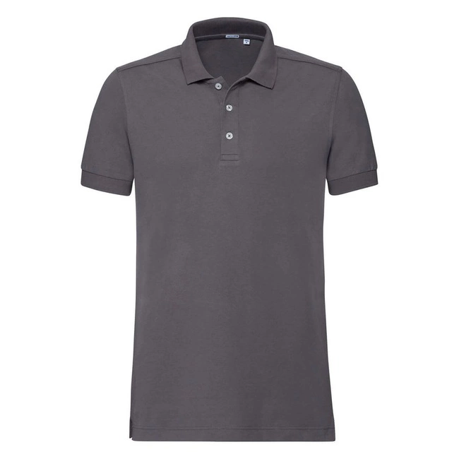 Koszulka polo męska Stretch Polo w kolorze ciemny szary Russell