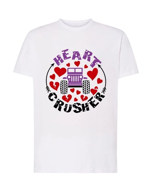 Koszulka męska HEART CRUSHER, prezent na Walentynki