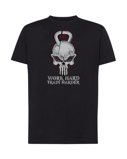 T-shirt męski na siłownię PUNISHER