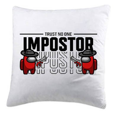 Poduszka AMONG US Trust No One/Impostor