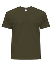 Khaki koszulka męska, t-shirt, JHK Regular Premium