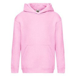 Bluza dziecięca Premium Hooded różowa Fruit of the Loom