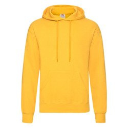 Bluza męska Classic Hooded Sweat żółta Fruit of the Loom