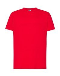 Czerwona koszulka męska, t-shirt, JHK Regular Premium