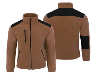 Gruby polar ze wzmocnieniami brązowy/czarny FLRA 340