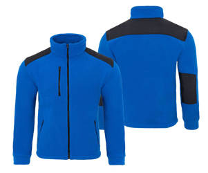 Gruby polar ze wzmocnieniami niebieski/czarny FLRA 340