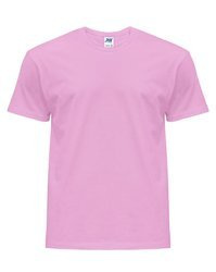 Różowa koszulka męska, t-shirt, JHK Regular Premium