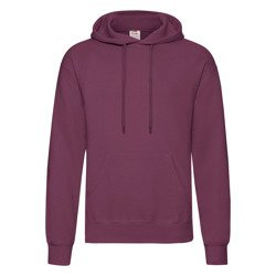 Bluza męska Classic Hooded Sweat burgundowa Fruit of the Loom