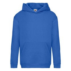 Bluza dziecięca Premium Hooded niebieska Fruit of the Loom