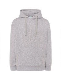 Bluza męska KANGURKA Z KAPTUREM JHK popielata