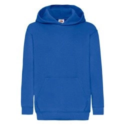 Bluza dziecięca Classic Hooded w kolorze ciemnoniebieskim Fruit of the Loom