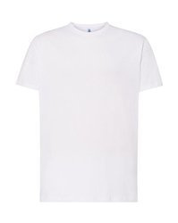 Biała koszulka męska, t-shirt, JHK Regular Premium