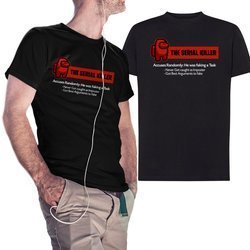 Koszulka męska AMONG US The Serial Killer