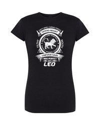 T-shirt damski ZNAKI ZODIAKU - LEO