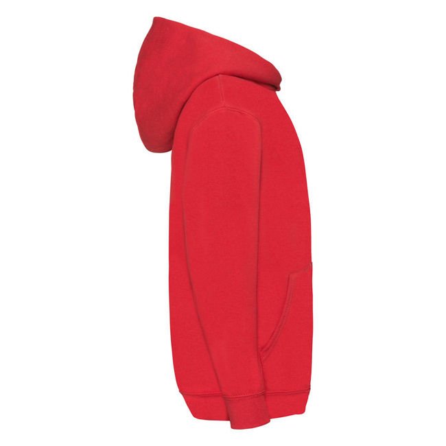 Bluza dziecięca Classic Hooded w kolorze czerwonym Fruit of the Loom