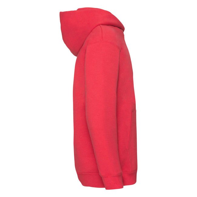 Bluza dziecięca Premium Hooded czerwona Fruit of the Loom