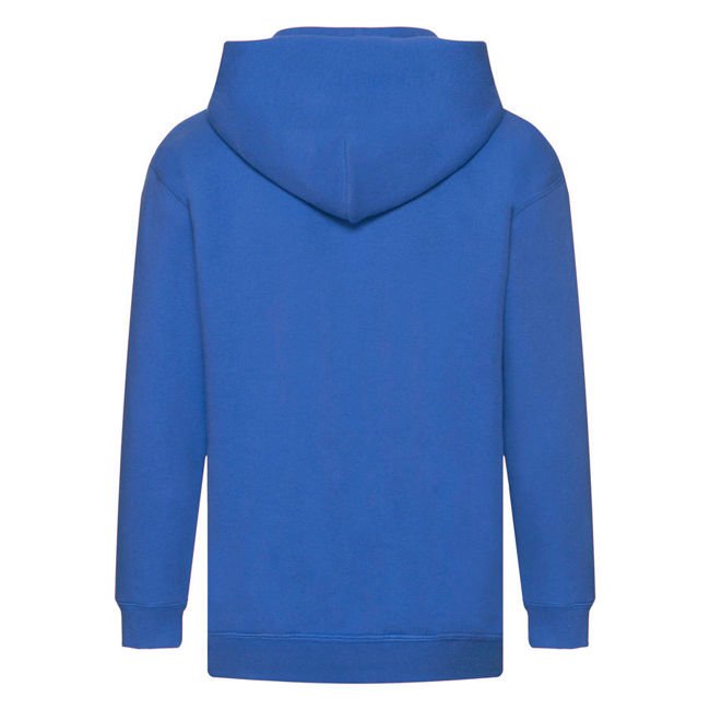 Bluza dziecięca zapinana Premium Hooded niebieska Fruit of the Loom