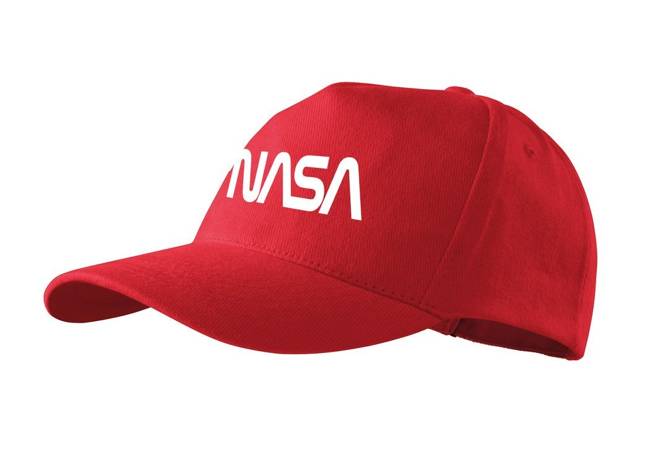 Czapka z daszkiem BEJSBOLÓWKA 5P - NASA czerwona