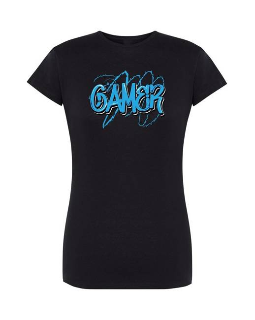 Koszulka GAMER t-shirt damski DLA GRACZA 