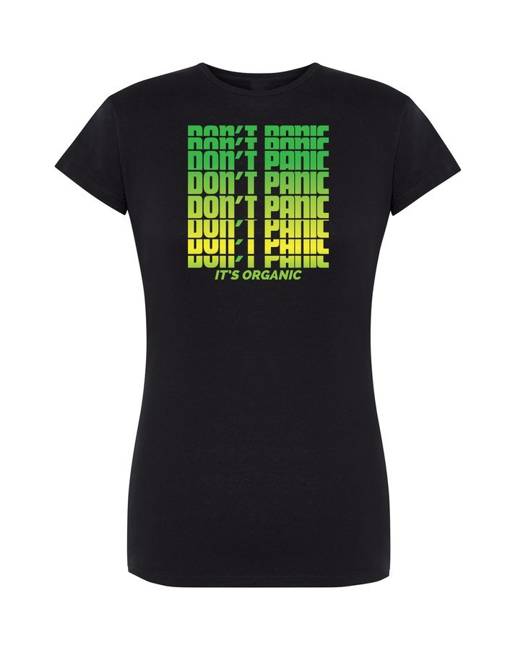 Koszulka damska DON'T PANIC t-shirt marihuana 