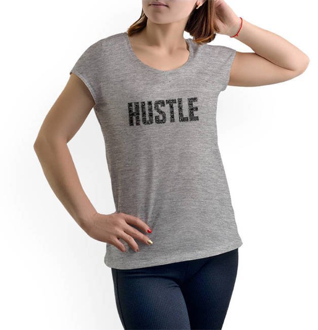 Koszulka damska HUSTLE t-shirt 